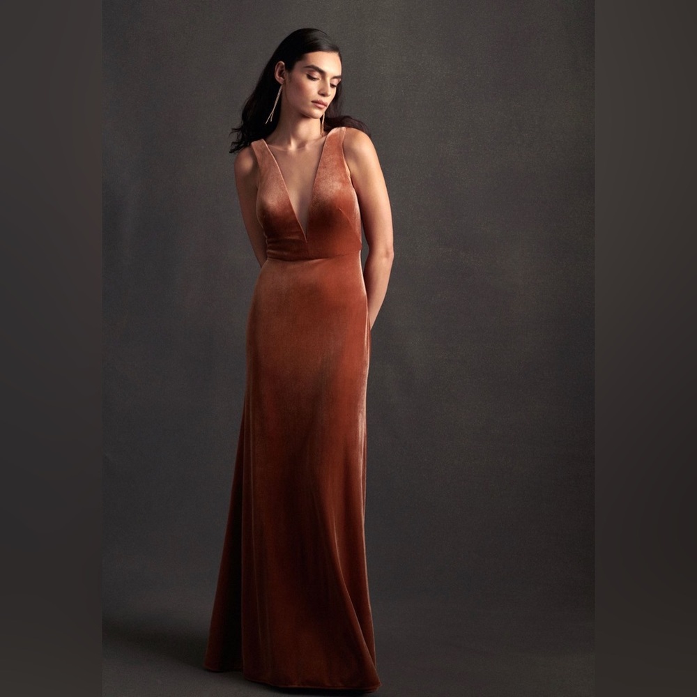 Jenny Yoo Logan Dress in English Rose